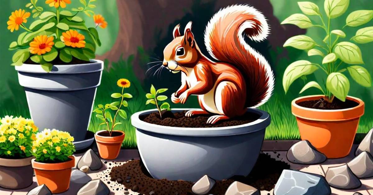 Read more about the article Why Do Squirrels Dig in Flower Pots? Tips to Protect Your Plants