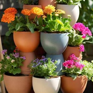 Read more about the article Stacked Flower Pots Designs: Simple Tips for Beginners